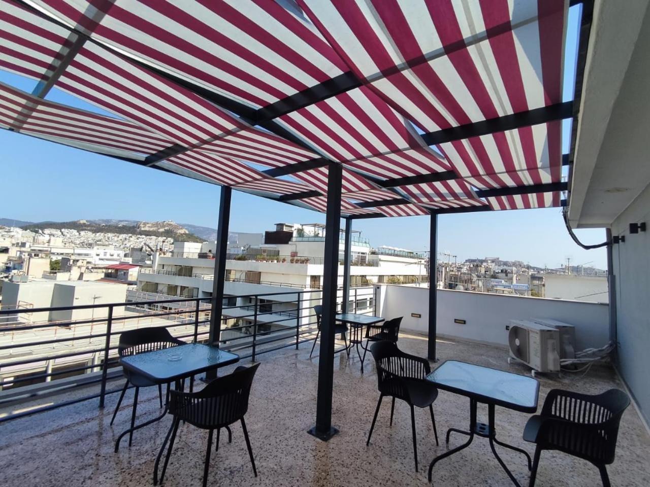 Voda Luxury Residence #102 - Acropolis View Rooftop Atina Dış mekan fotoğraf